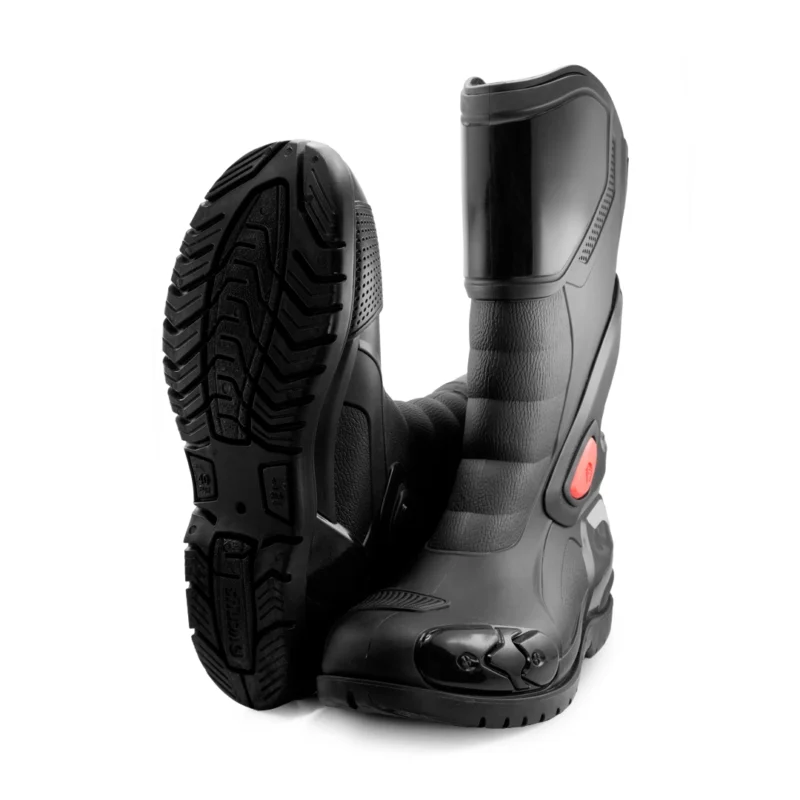 Botas Lluvia Moto - Negro, 38